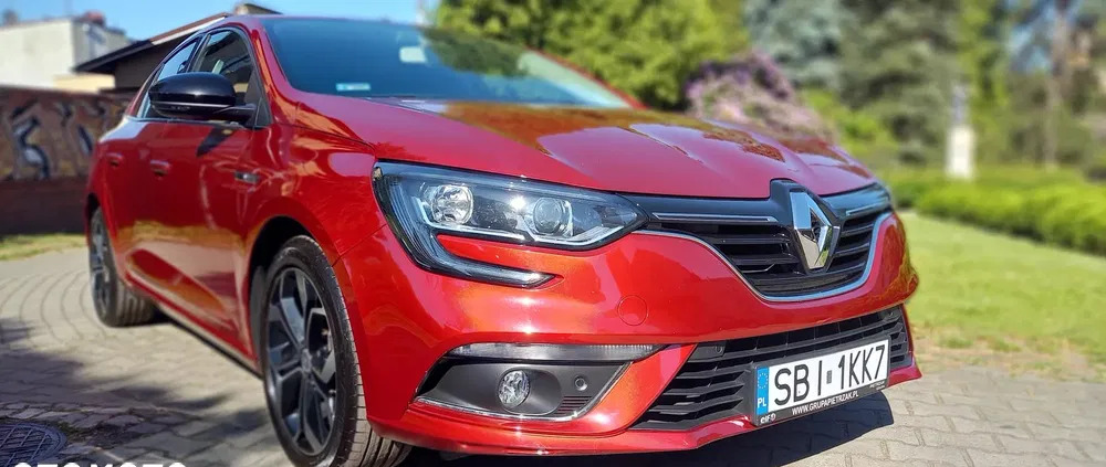 śląskie Renault Megane cena 48500 przebieg: 88808, rok produkcji 2017 z Rybnik